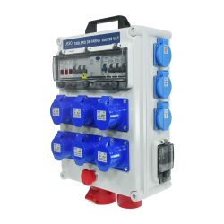 Tablero De Faena Plástico Portátil Con Parada De Emergencia